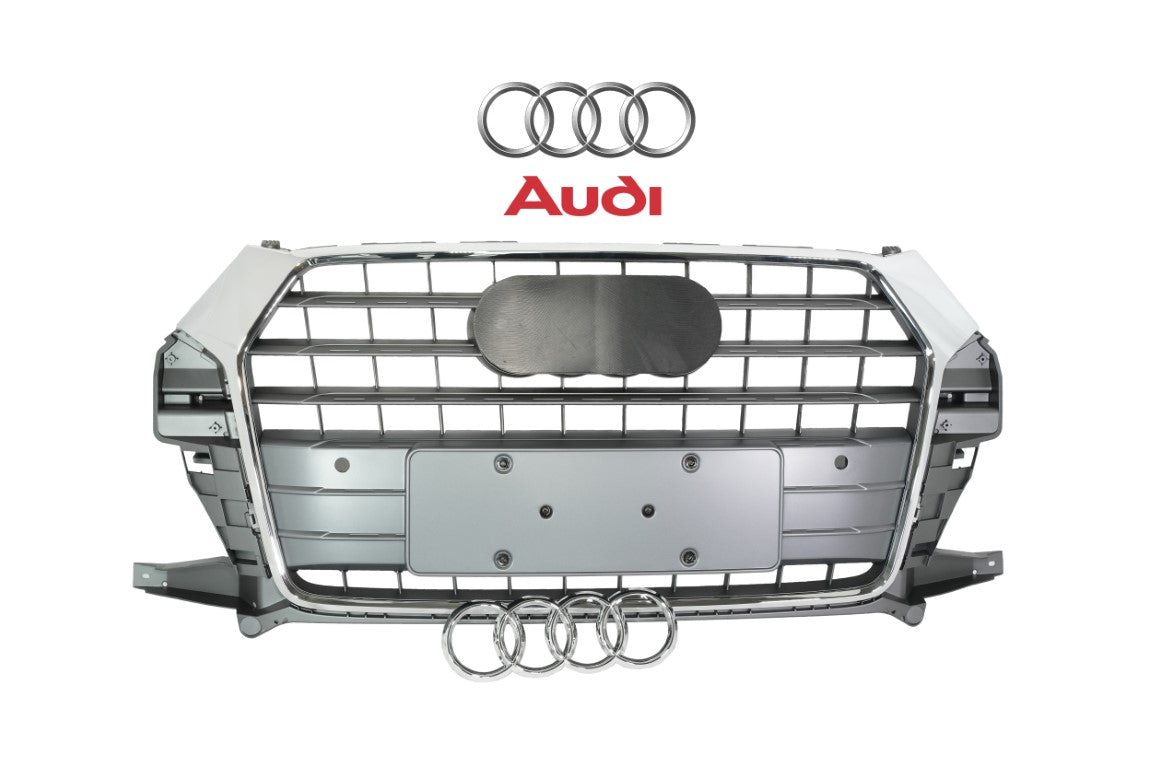 Grade dianteira Audi Q3 16-19 com logo