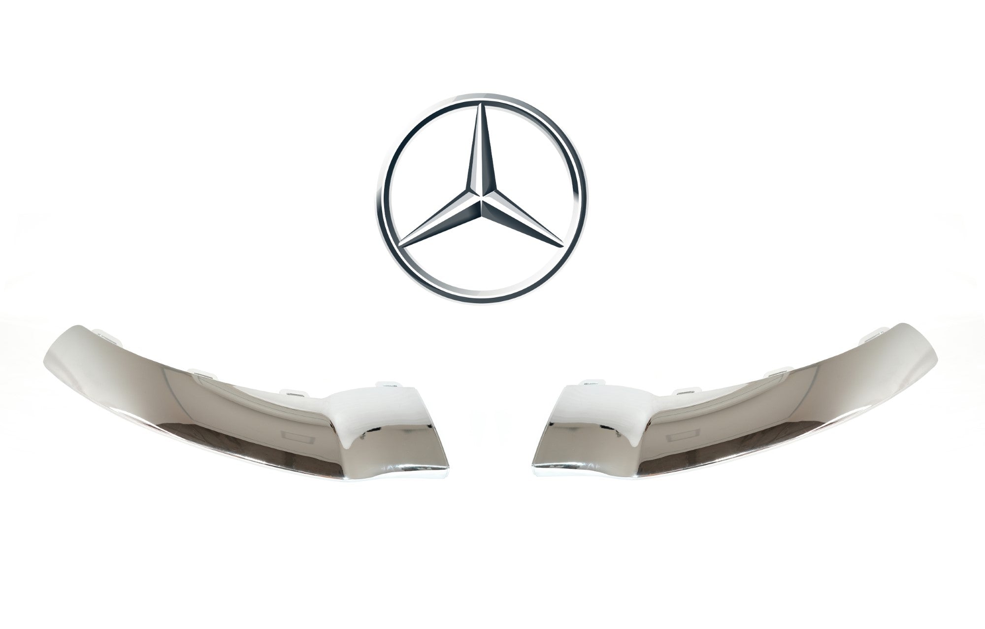 Friso Lateral Do Para Choque Dianteiro Mercedes Benz GLE 2019